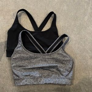 Victoria’s Secret Sport Size Small Sports Bra Lot The Player Style Cross Back